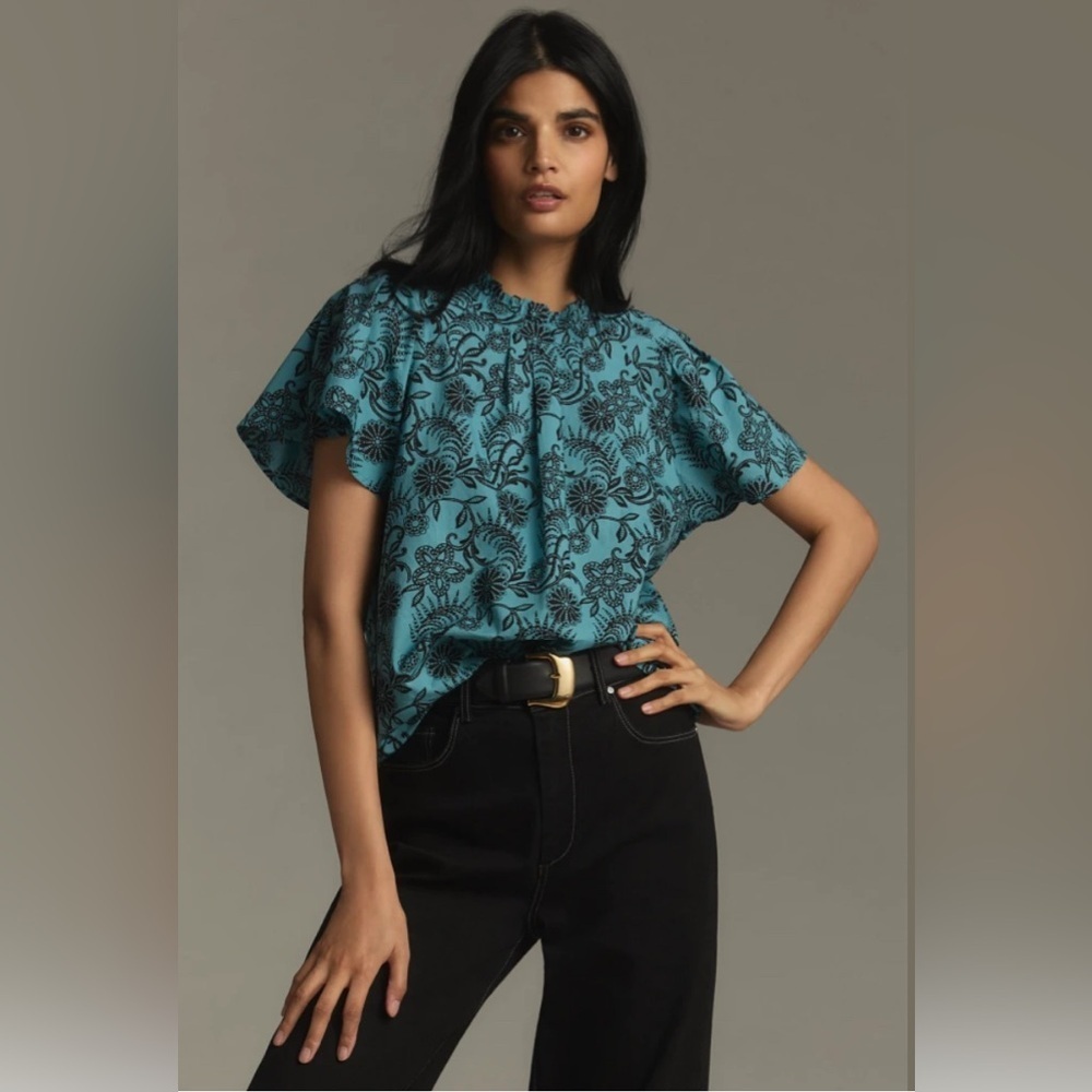 NWT Banjanan/Anthropologie Joyful Top